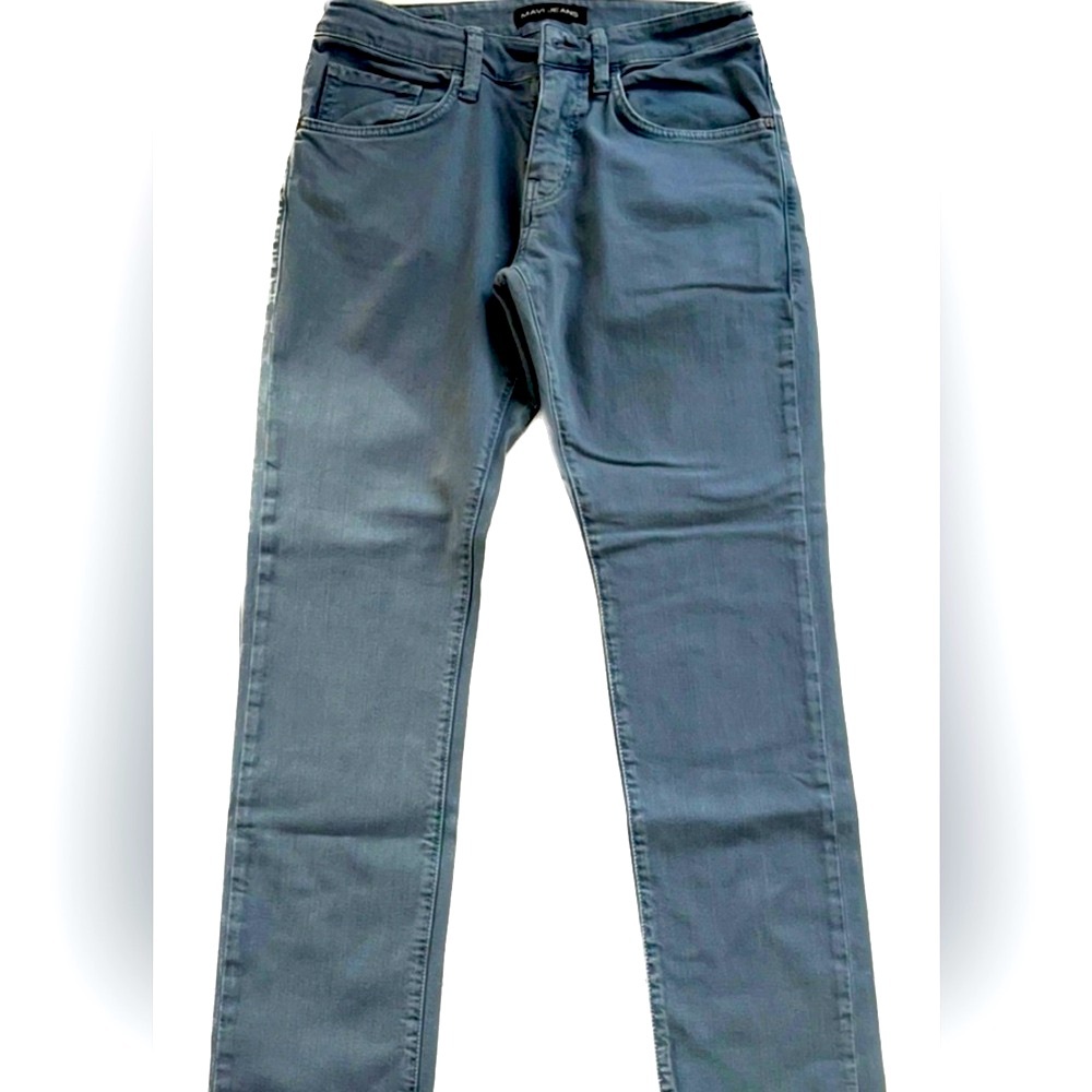 Mavi Jeans Lightly Brushed Blue/Gray Jeans Size 31” Waist, Length 32” 5 Pocket